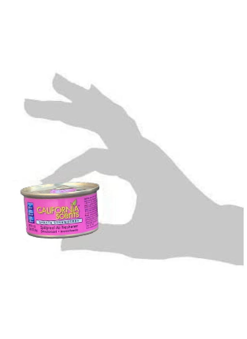 California Scents - معطر جو للسيارة 5 قطع شاستا فراولة - Image 1