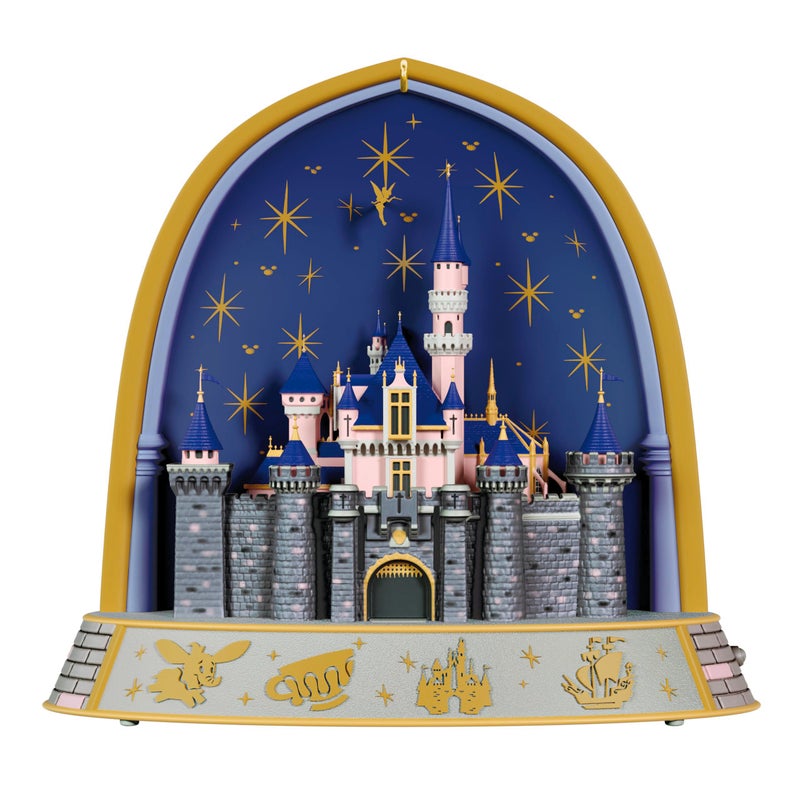 Hallmark Keepsake Disney Christmas Ornament 2025, Disneyland 70th Anniversary A Magical Celebration Musical with Light, Sleeping Beauty Castle - Image 1