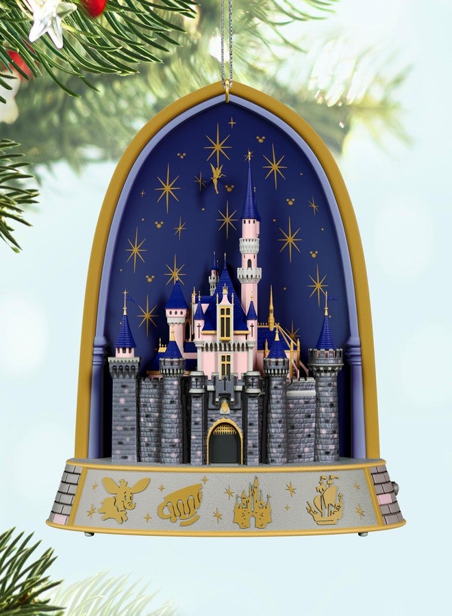 Hallmark Keepsake Disney Christmas Ornament 2025, Disneyland 70th Anniversary A Magical Celebration Musical with Light, Sleeping Beauty Castle - Image 3