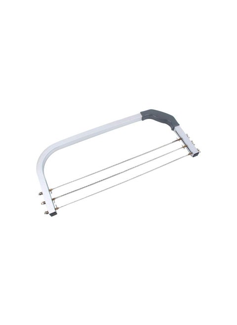Adjustable Cake Leveler, Professional Layer Cake Slicer Cutter with 3 Stainless Steel Blades Baking Accessories for Bread Loaf Cake