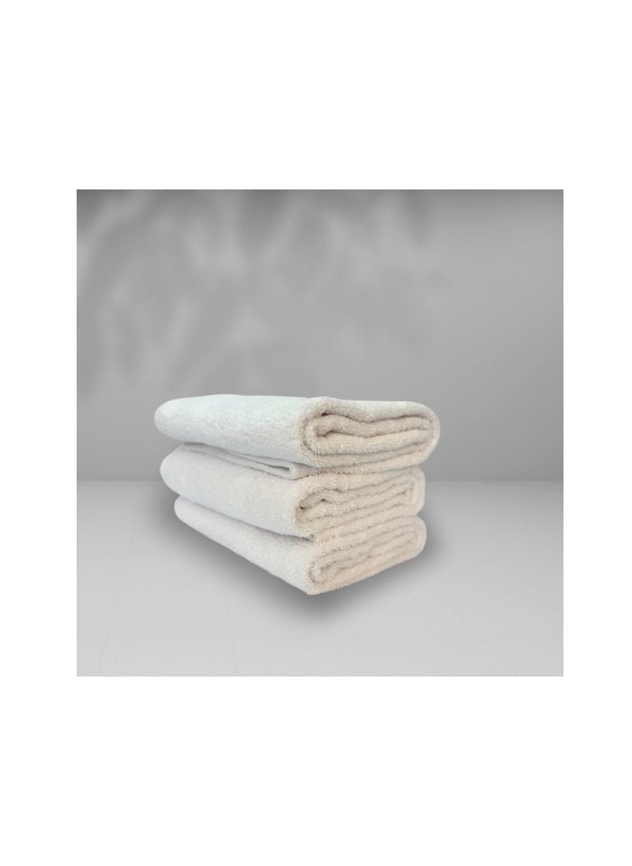 HAMMAM Towel 100% Cotton From Hammam Home 50*100 Color white 