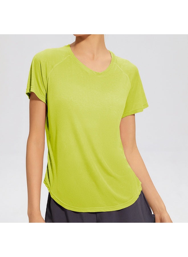 Mesh Patchwork Women Yoga Shirts Short Sleeve Breathable Fitness Gym Blouse Running Sportswear Tees Clothing Ropa Deportiva  - Image 1