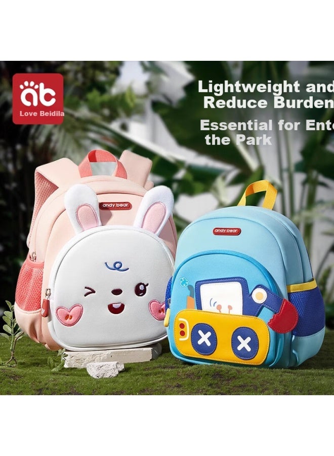 AIBEDILA Aibeidila Kindergarten Backpack For Children Boys And Girls Boys And Girls Out Backpack Baby Dinosaur Backpack Anti-lost - Image 1
