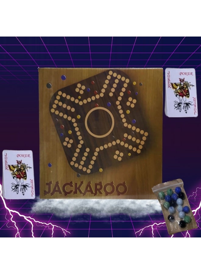 لعبة جاكارو الخشبية – لعبة استراتيجية جماعية ممتعة للأصدقاء والعائلة - Image 4