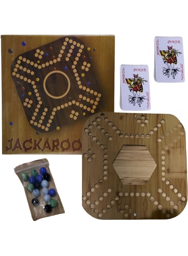 لعبة جاكارو الخشبية – لعبة استراتيجية جماعية ممتعة للأصدقاء والعائلة - Image 5