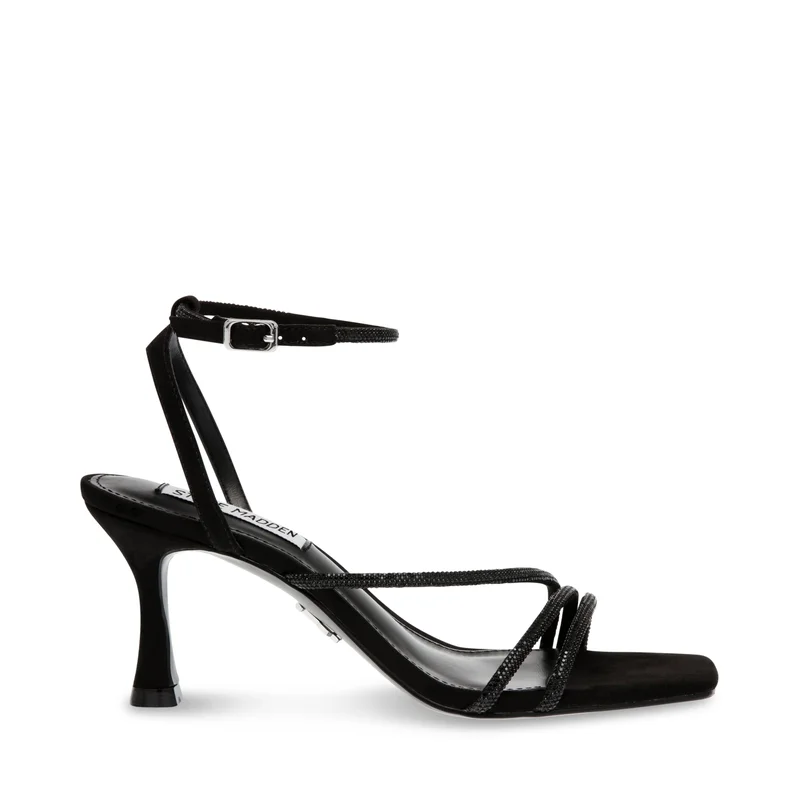 STEVE MADDEN Stir-Up Black Women's Sandals