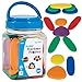 Rainbow Pebbles Junior Mini Jar Ages 18m The Original Sorting and Stacking Stones First Counting and Sorting Toy - Image 3