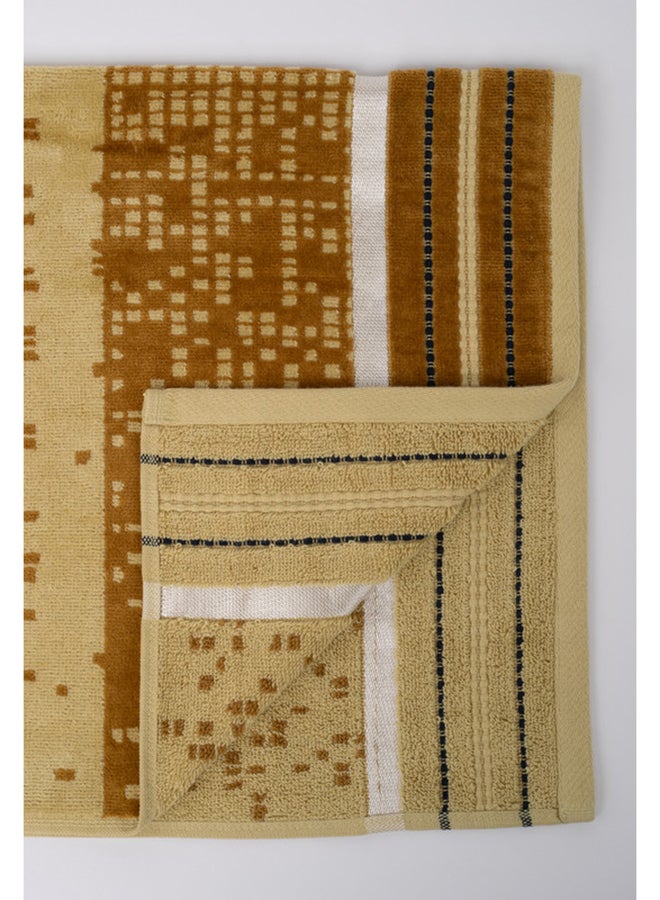 White Rose Towel PIXEL S - 500 GSM - 100% Cotton Velour - Bath Sheet 80x160 cm -MultiColour - Modern Stripe Design - Luxury Touch - Extra Absorbent - Image 4