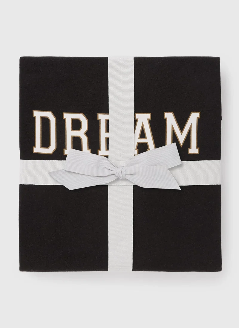 Matalan Black Leopard Dream Pyjama Set