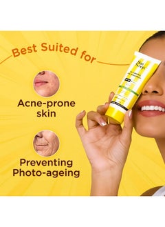 SunScoop Oil-Control Gel Sunscreen | Spf 50+, Pa++++ | Mineral Oil & Petroleum Free | Controls Excess Oil | Unclogs Pores | Anti-Ageing | Lightweight | 45 G  - Image 4