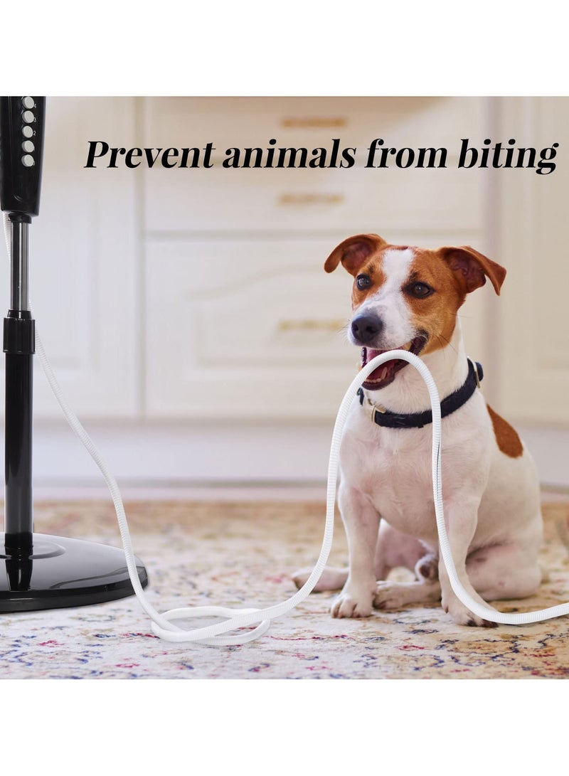 SYOSI Cord Protector Electric Wires Covers Wire Loom Tubing Cable Management Wire Loom Tubing Cord Protect Wires From Rabbits Cats and Other Pets for Computer Cord Organizer Office Home  - Image 2