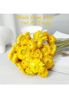 SYOSI Dried Flowers, 36PCS Bouquet Natural Daisy, Multicolor Daisies Artificial Sunflowers, Dry Flower Arrangements for Wedding, Farmhouse Table Vase Decor, Home Office Party Decoration  - Image 3