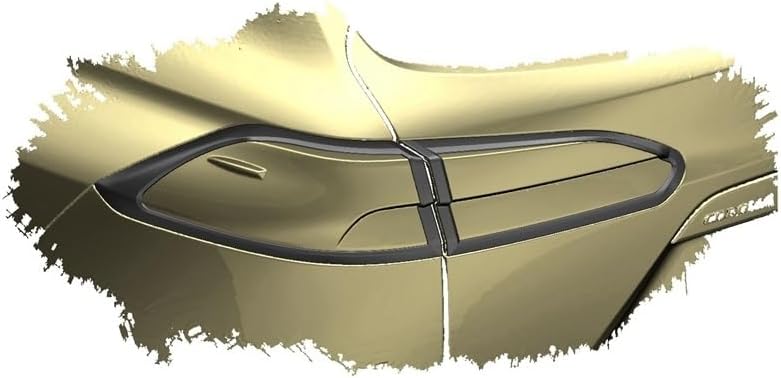 ABS Chrome Rear Tail Light Lamp Cover Trim for Toyota Corolla CROSS 2020 - Image 5