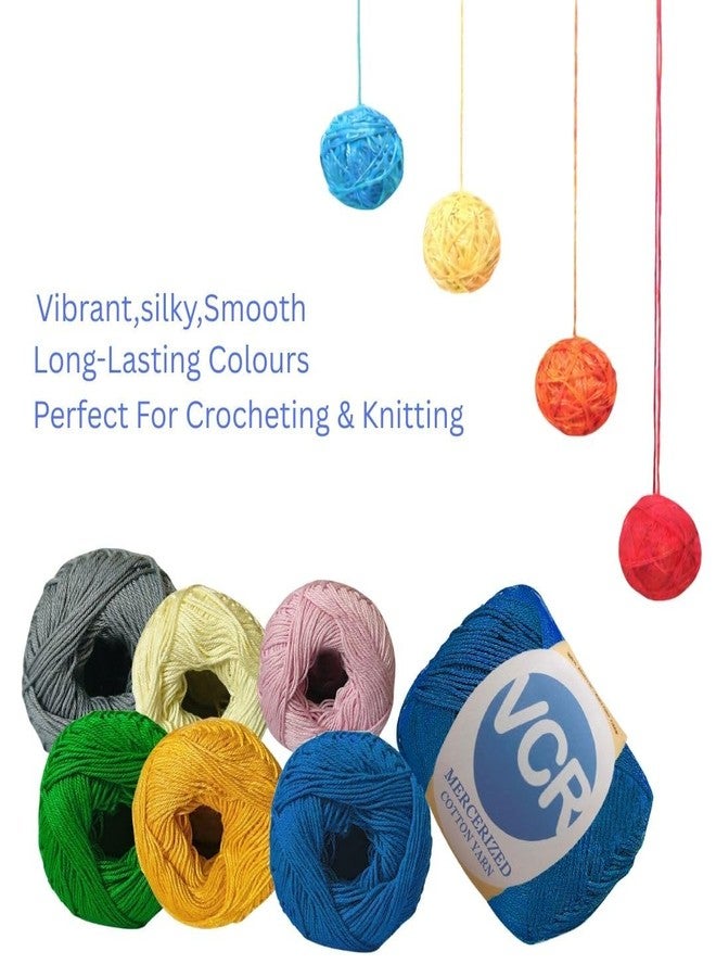 VCR 4 Ply Salmon Pink 100% Mercerized Cotton Yarn, 60 Grams Hank, 190 Meters Length, Cotton Combed Ball, Smooth and Glossy Crochet Yarn for Crochet and Knitting, Pack of 1, Suitable for DIY Crafts - Image 4