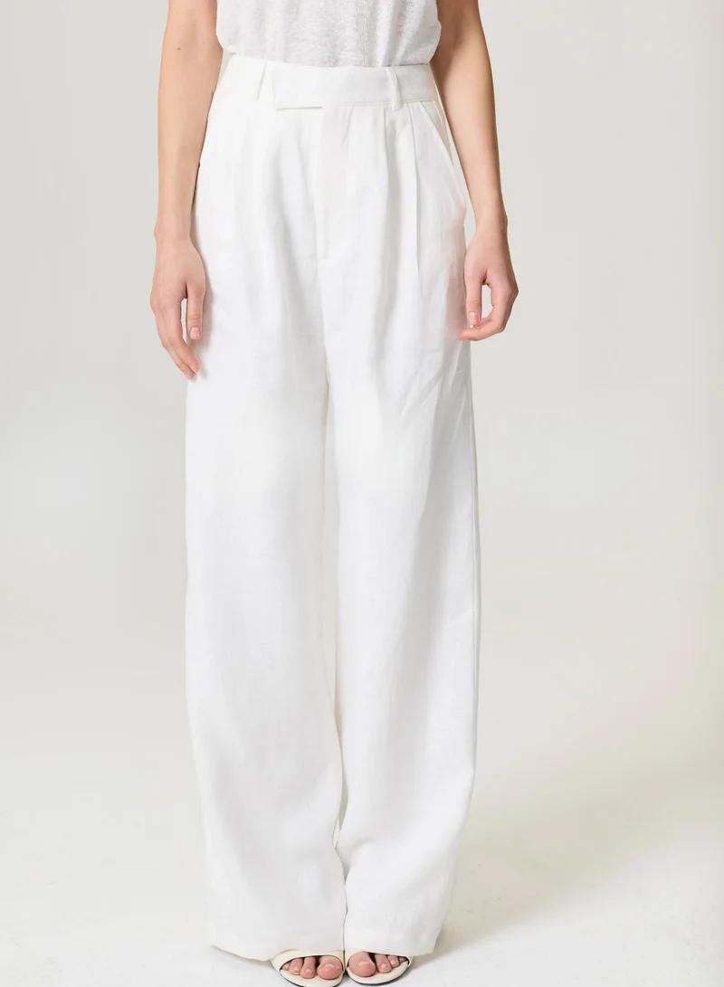 نوكتورن Wide Leg Linen Pants
