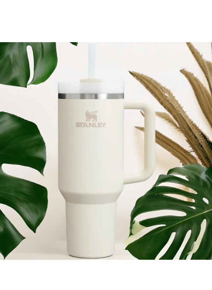 Stanley 40oz Quencher H20 Stainless Steel Vacuum Tumbler for Water, Iced Tea or Coffee, Smoothie and More - Image 1