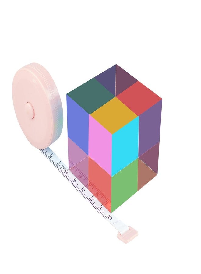 ECBANLI CMY Mixing Color Cube, 50mm (2 inch) Colorful Acrylic Prism for Desktop Decoration, Scientific & Educational Toys Gift for Kids, 5cm - Image 2