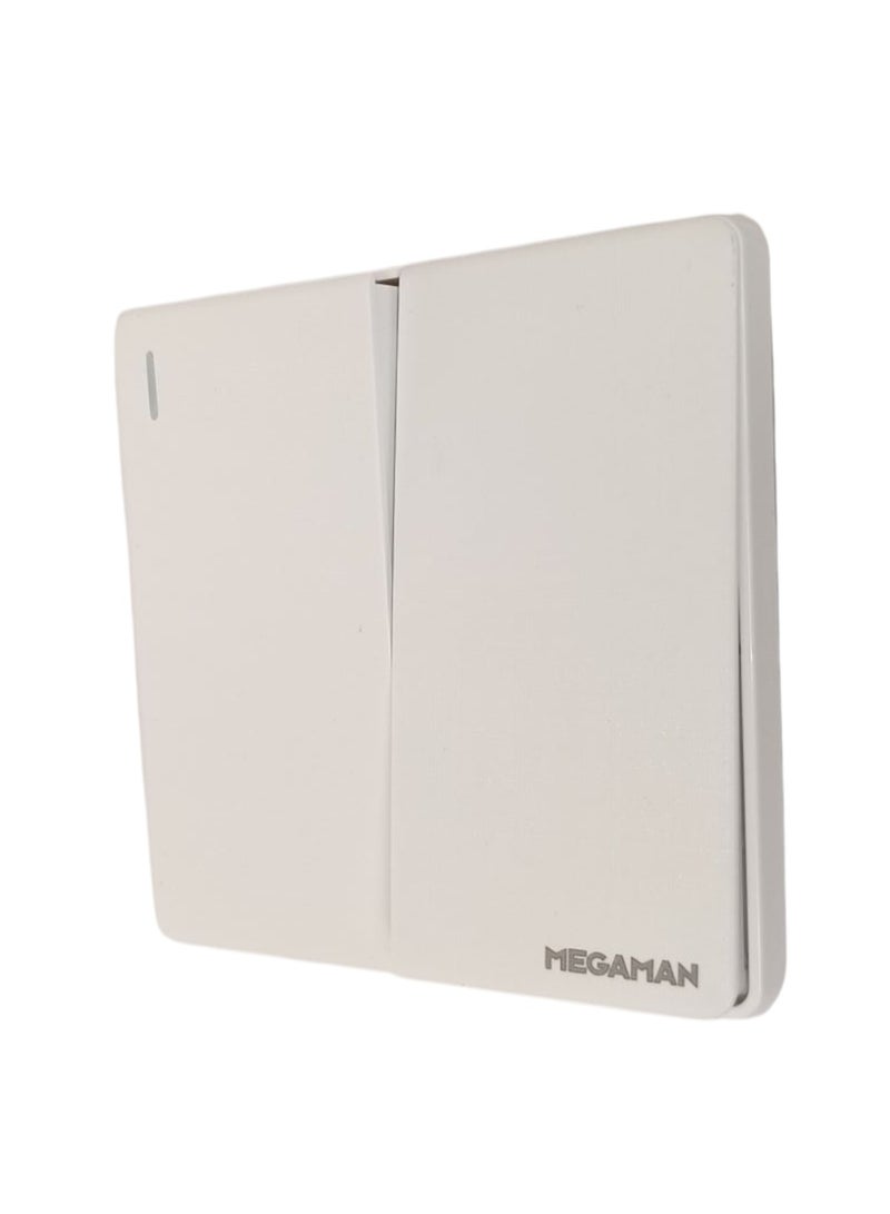 Megaman Switch 2Gang 2Way 10Amp - White - Image 2