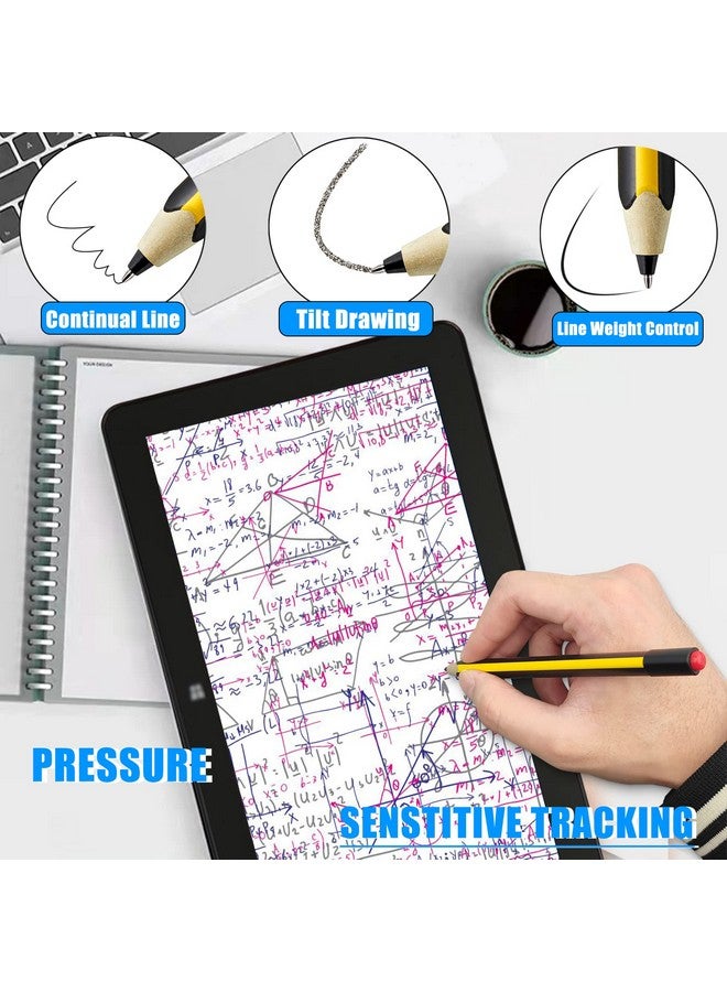 ريير أقلام رصاص بديلة دقيقة غير مهترئة متوافقة مع قلم ستيدلر نوريس الرقمي جامبو/كلاسيكي إي إم آر الرقمي، أطراف قلم حبر جاف من سبائك التيتانيوم تناسب قلم نوريس إي إم آر، قطعتان - Image 2