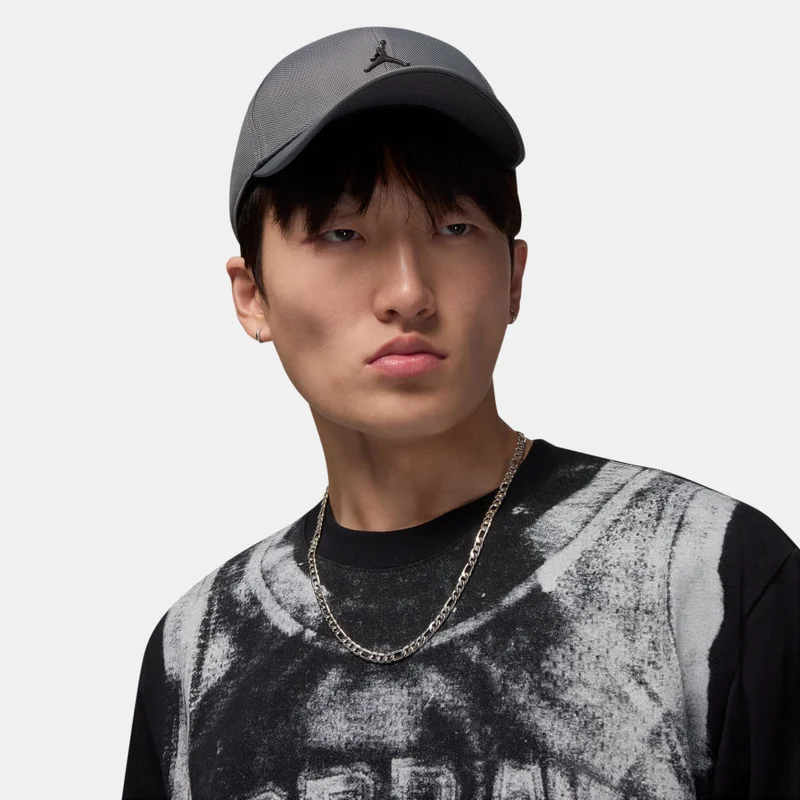 Jordan Rise Structured Metal Logo Cap