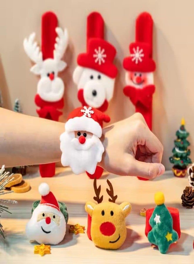 AMYCAUR Merry Christmas LED Light Hand Slap Wristbands for Kids, Girl & Boy, Adults Slap Bands are Perfect for Christmas Parties, Birthdays, and New Year Celebrations Return Gifts for Kids (6 PCS) - Image 5