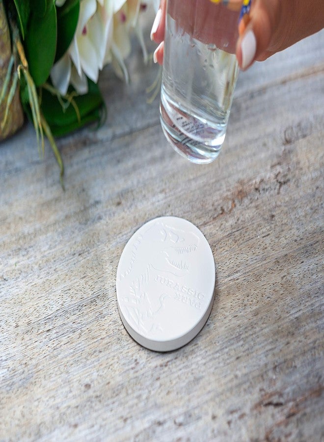 Seven20 Jurassic Park Tyrannosaurus Rex Logo Coaster | Single Heavy Duty Ceramic Dinosaur Coaster | 4 Inches Round - Image 5