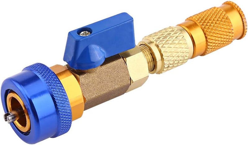 أداة إزالة وتركيب صمام R134a R12 CR-206 لمكيف هواء السيارات، أداة اقتران سريع للجانب منخفض الضغط لاستبدال صمام المبرد دون إطلاق المبرد - Image 1