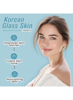 Glamveda Korean Rice & Ceramide Glass Skin Peel Off Mask For Instant Brightening Skin | Reduce Signs Of Ageing | Brightens & Even Tones Complexion | All Skin Type | 60Gm  - Image 5