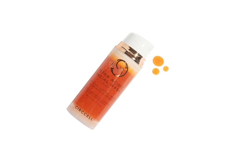 CIRCCELL Tetra Acidic Facial Cleanser: Perfect Your Skin with a Blend of Glycolic, Malic, Lactic, and Salicylic Acids Infused with Nourishing Jojoba Oils - Image 3