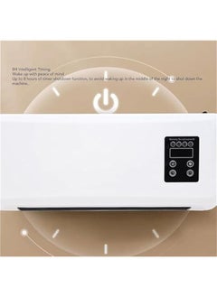 Generic Wall Heaters for Indoor Use Electric - Small Space Heater Office, Mini Desk Heater for Bedroom/Bathroom, Wall Mount Heaters for Indoor Use with Remote - Heated Towel Racks for Bathroom (A)  - Image 3