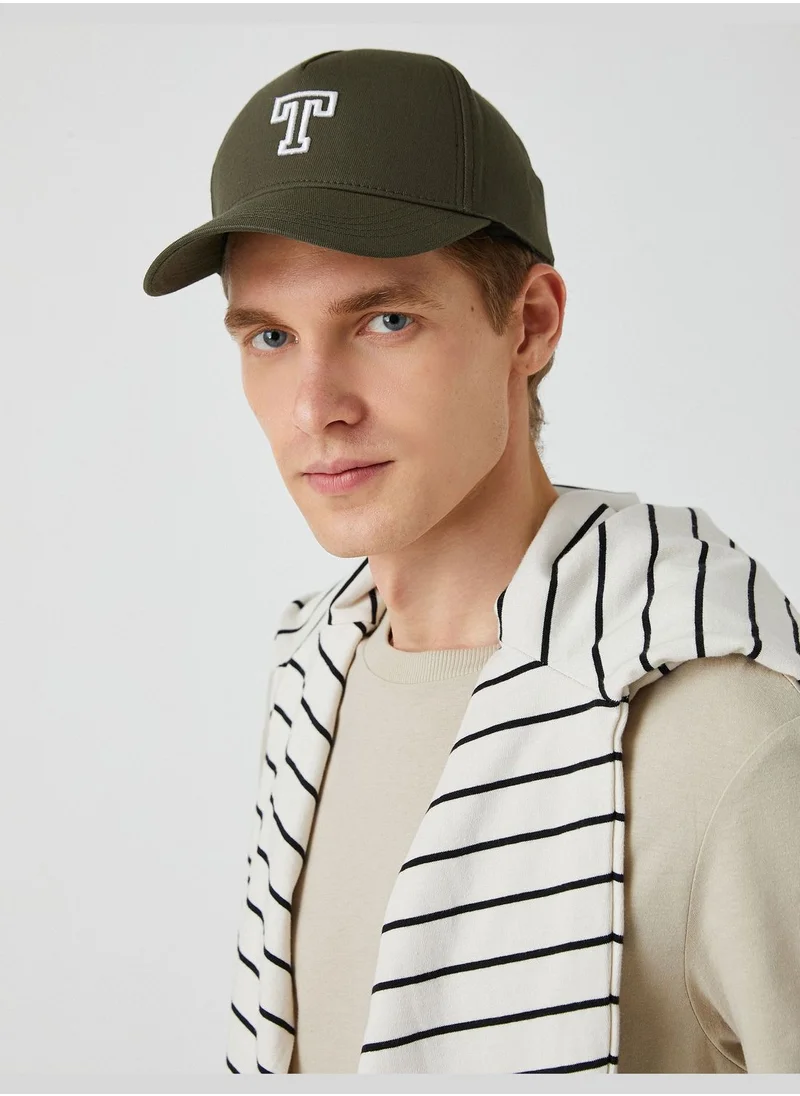 كوتون Embroidered Cap Hat