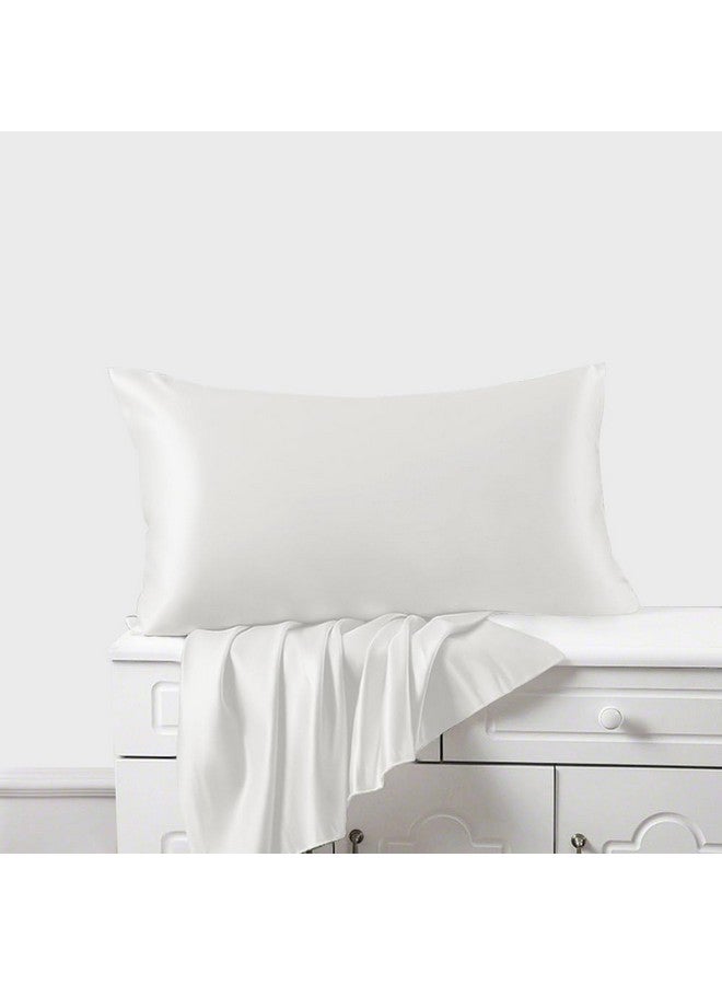 LINENWALAS Solid Cotton 400 TC Pillow Cover, Set of 2 Pillowcovers in White, Standard Size Pillowcase, Pillow Covers with Envelope Closure (17x27 Inch, White) - Image 2