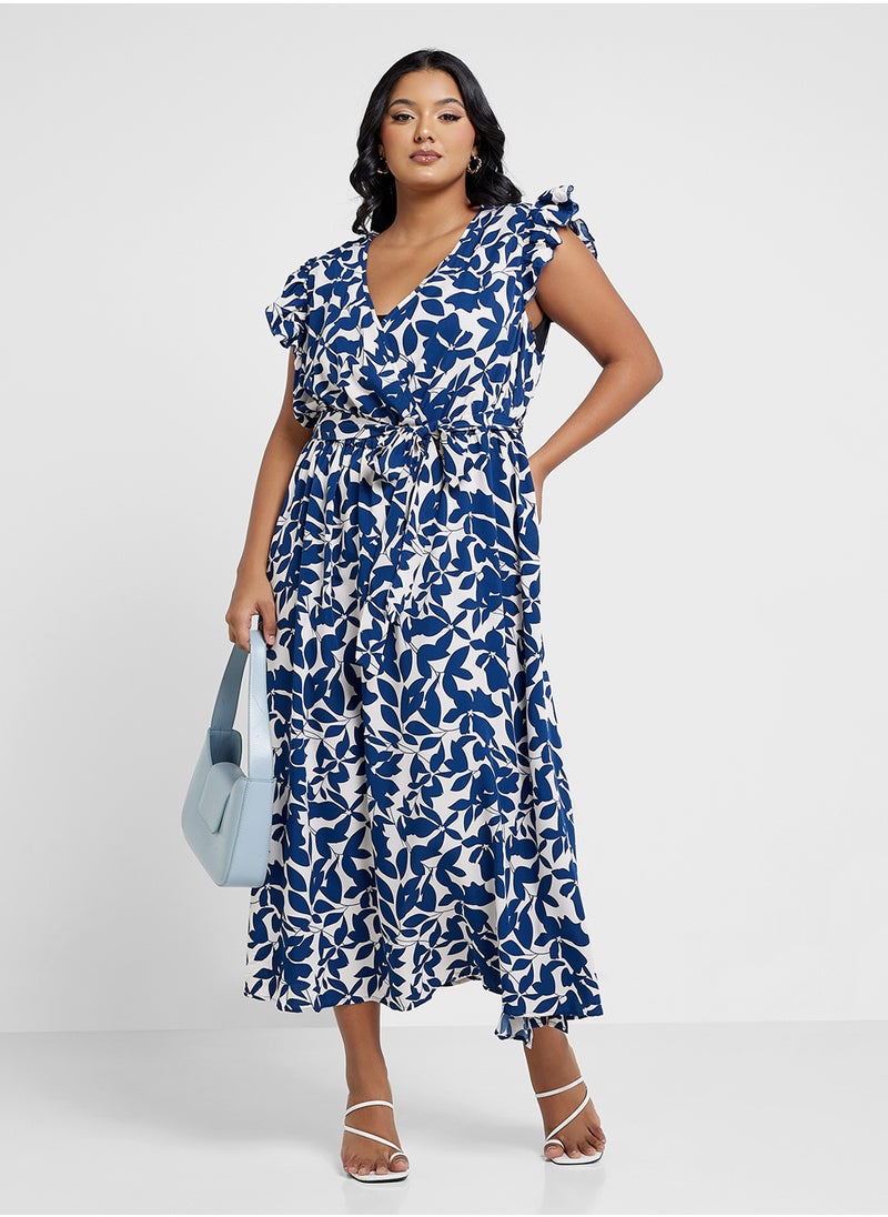 Ella Plus Floral Print Dress  - Image 4