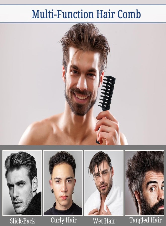 SIMPOR Vent Hair Brush for Blow Drying, Detangling brush for Men Women, Vented Hair Brushes for Wet Short Curly Straight Hair - Image 5