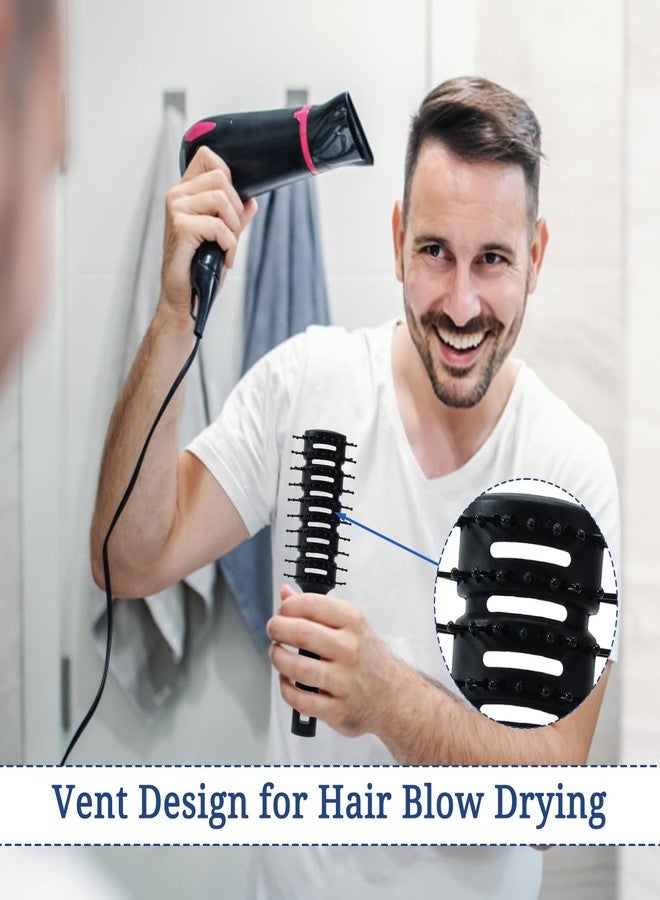 SIMPOR Vent Hair Brush for Blow Drying, Detangling brush for Men Women, Vented Hair Brushes for Wet Short Curly Straight Hair - Image 4