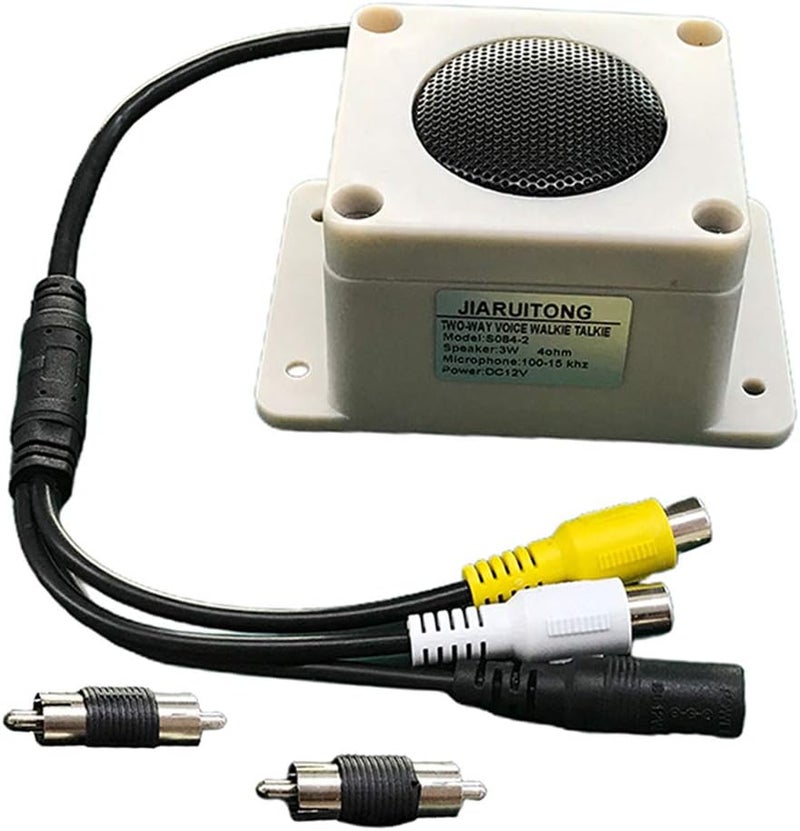 klarako2 Pieces Waterproof Outdoor Microphone Speaker for Security IP Camera - Image 5