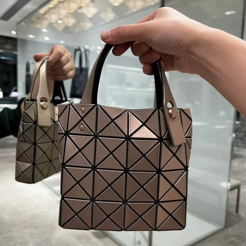 Japanese Zaisanli One-Size Square Box Geometric Quilted Bag Small Square Bag Women'S Handbag Shoulder Bag Mini Versatile - Image 2