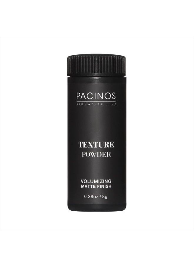Pacinos - Texture Powder - Lightweight Root Lifting Powder with Matte Dry Finish for Texture, Volume & Thickness, Shaker Bottle for Easy Hair Styling, 8 g. - Image 1