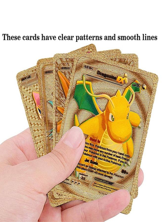 Pokemon 110 Pieces Pokémon Golden Foil Set Card Game for Children - Image 3