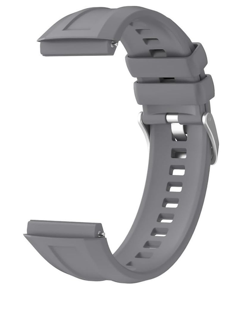 ماركة غير محددة Silicone Straps Compatible with Huawei GT 5 Pro 46 mm / GT5 46 mm / GT4 46mm Sports Wristbands Replacement Waterproof Silicone Strap  - Image 2