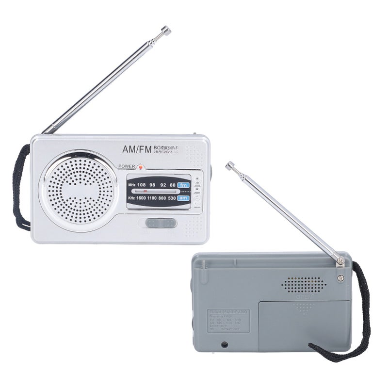 AM FM Radio Battery Power Supply Waterproof Plastic Material Portable Radio Receiver for Outdoor Entertaining(BC-R2033 ) - Image 5