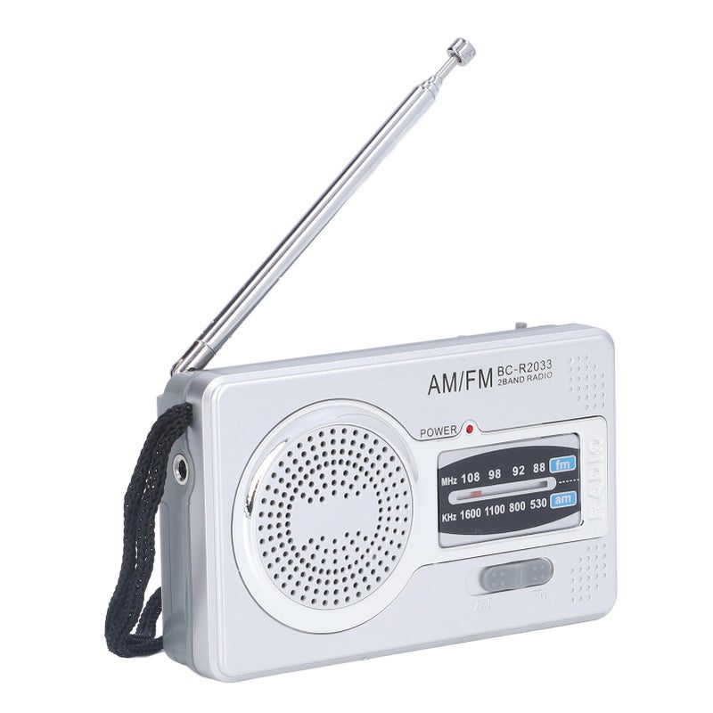 AM FM Radio Battery Power Supply Waterproof Plastic Material Portable Radio Receiver for Outdoor Entertaining(BC-R2033 ) - Image 3