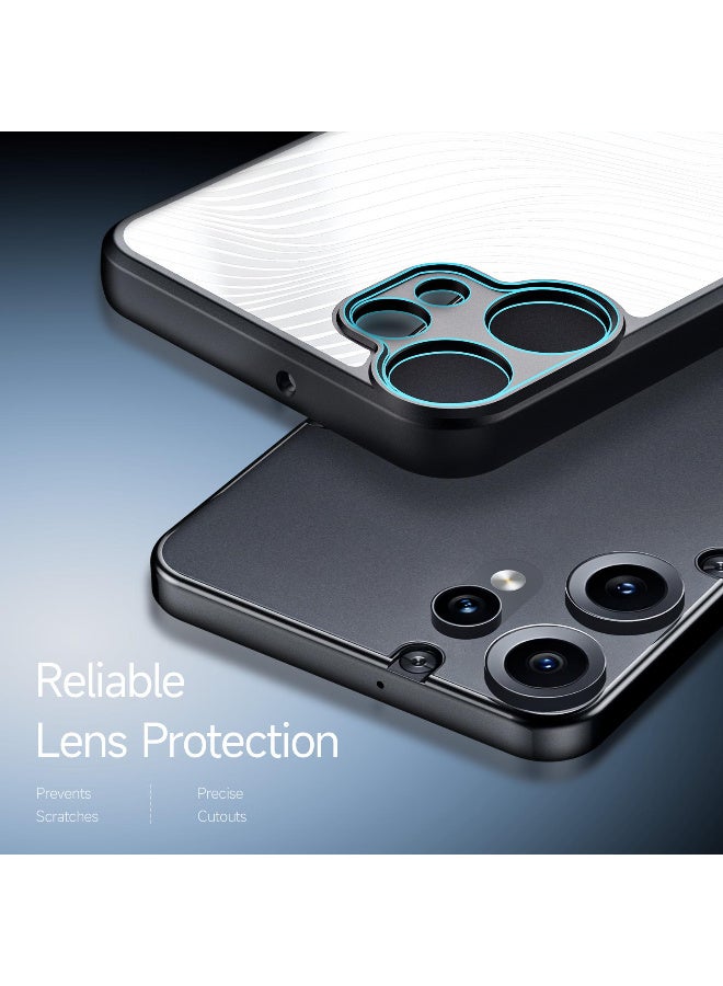 دوكس دوتشيز ايمو جراب لموبايل Nothing CMF Phone 2 Pro جراب نحيف وشفاف مطفي مصنع من البولي يوريثين الحراري بولي كربونات البولي بروبلين سيليكون - اسود - Image 4