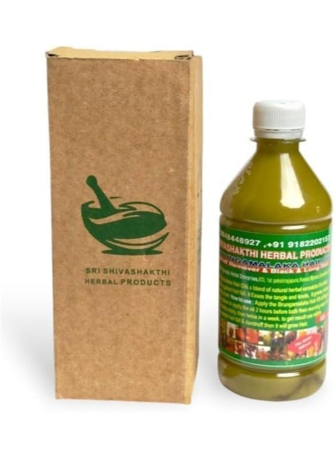 108 Indian Herb Oil For Hair Lengthening, Bottle Size 500 ml