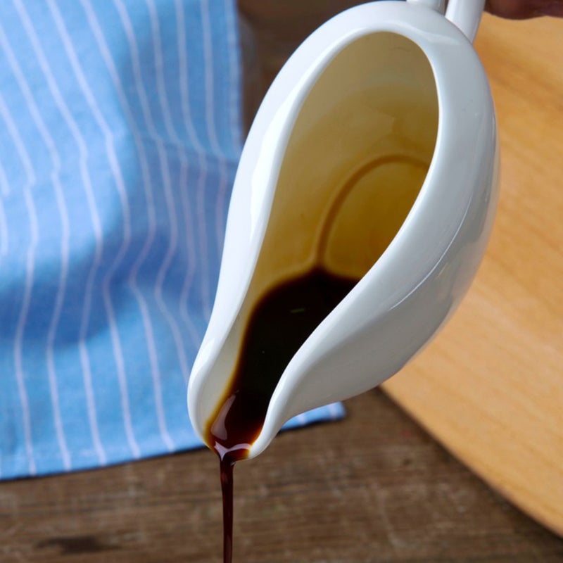 1pc Ceramic Steak Tomato Sauce Cup Seasoning Jug Pour Gravy Sauce Container - Image 1