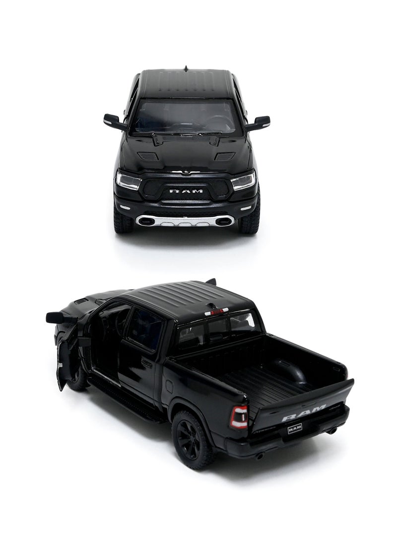 Kinsmart 2019 RAM 1500 1/46 Scale Die Cast Metal Doors Openable Pull Back Action Toy Car  - Image 2