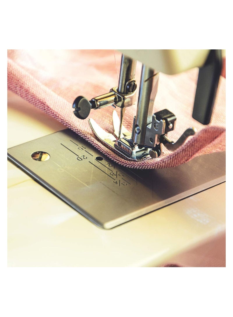 SYOSI Sewing Machine Presser Foot, 3 Pieces Stitch in Ditch Foot and 1/4 Inch Quilting Patchwork Presser Foot Set and Overcast Presser Suitable for Household Multi-Function Sewing Machines - Image 3