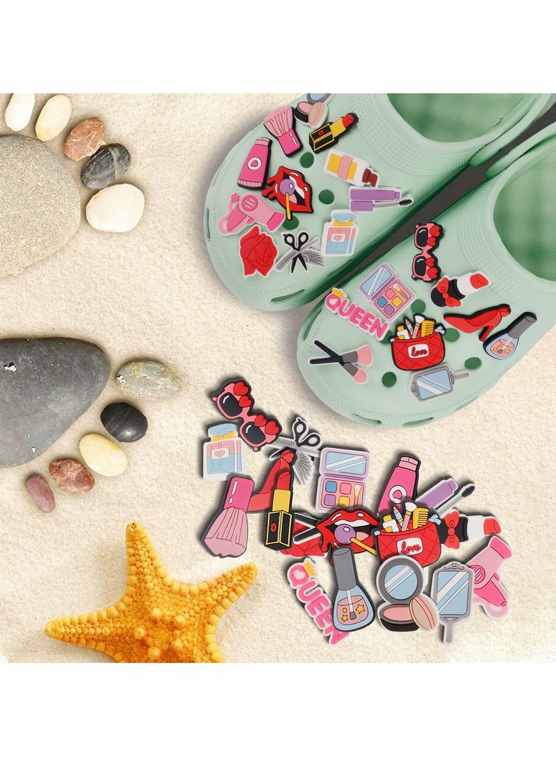 Excefore Shoe Decoration Charms, Crocs Charms jibbitz, Shoes Sandals Buckle Party Birthday Gift, Croc Charms Bracelet Wristband Decorations for Adult Girls Women Kids 26 PCS - Image 2