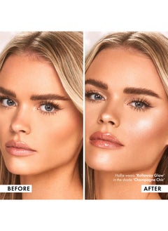 ICONIC LONDON ICONIC LONDON Rollaway Glow | Liquid Highlighter for a Radiant Glow, Cruelty-Free, Vegan Makeup (Champagne Chic) 0.27 Fl oz  - Image 5