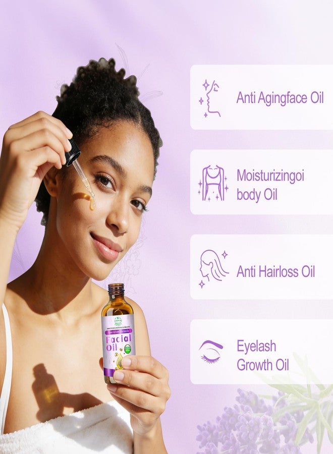 MMPANG Facial Oil, Organic Rosehip & Vitamin E Face Oil Blend, 4 Fl Oz - Image 4